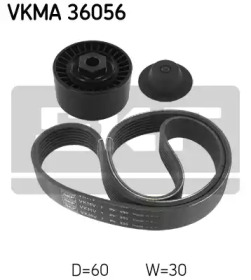 Ременный комплект SKF VKMA 36056